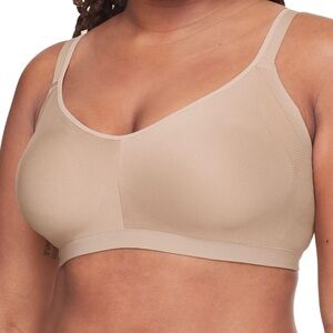 Warners | Large Seamless Tan Wireless Bra